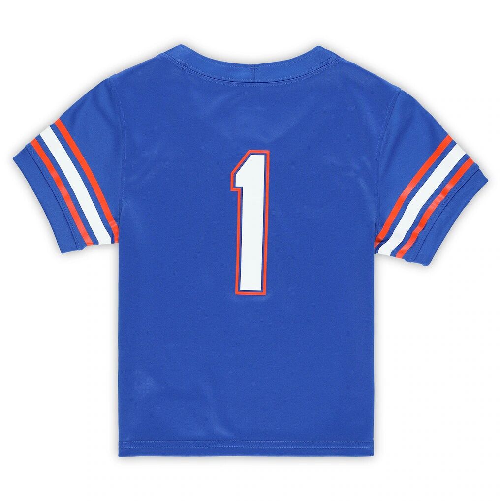 #1 Florida Gators Jordan Brand Toddler Untouchable Replica Game Jersey - Royal