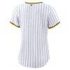 San Diego Padres Nike Women's Home Replica Jersey - White - Detail View
