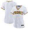 San Diego Padres Nike Women's Home Replica Jersey - White - Front View