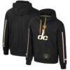 Washington Wizards Stadium Essentials Unisex 2025/26 City Edition City Star Hoodie - Black - Front View