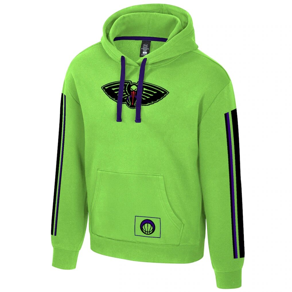 New Orleans Pelicans Stadium Essentials Unisex 2025/26 City Edition City Star Hoodie - Neon Green