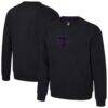 Sacramento Kings Stadium Essentials Unisex Club Level Chenille Sweatshirt - Black - Front View