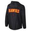 Atlanta Hawks Stadium Essentials Unisex Compete Quarter-Zip Hoodie Jacket - Black - Detail View