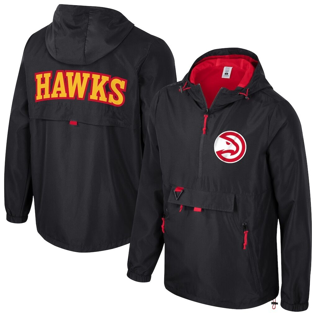 Atlanta Hawks Stadium Essentials Unisex Compete Quarter-Zip Hoodie Jacket