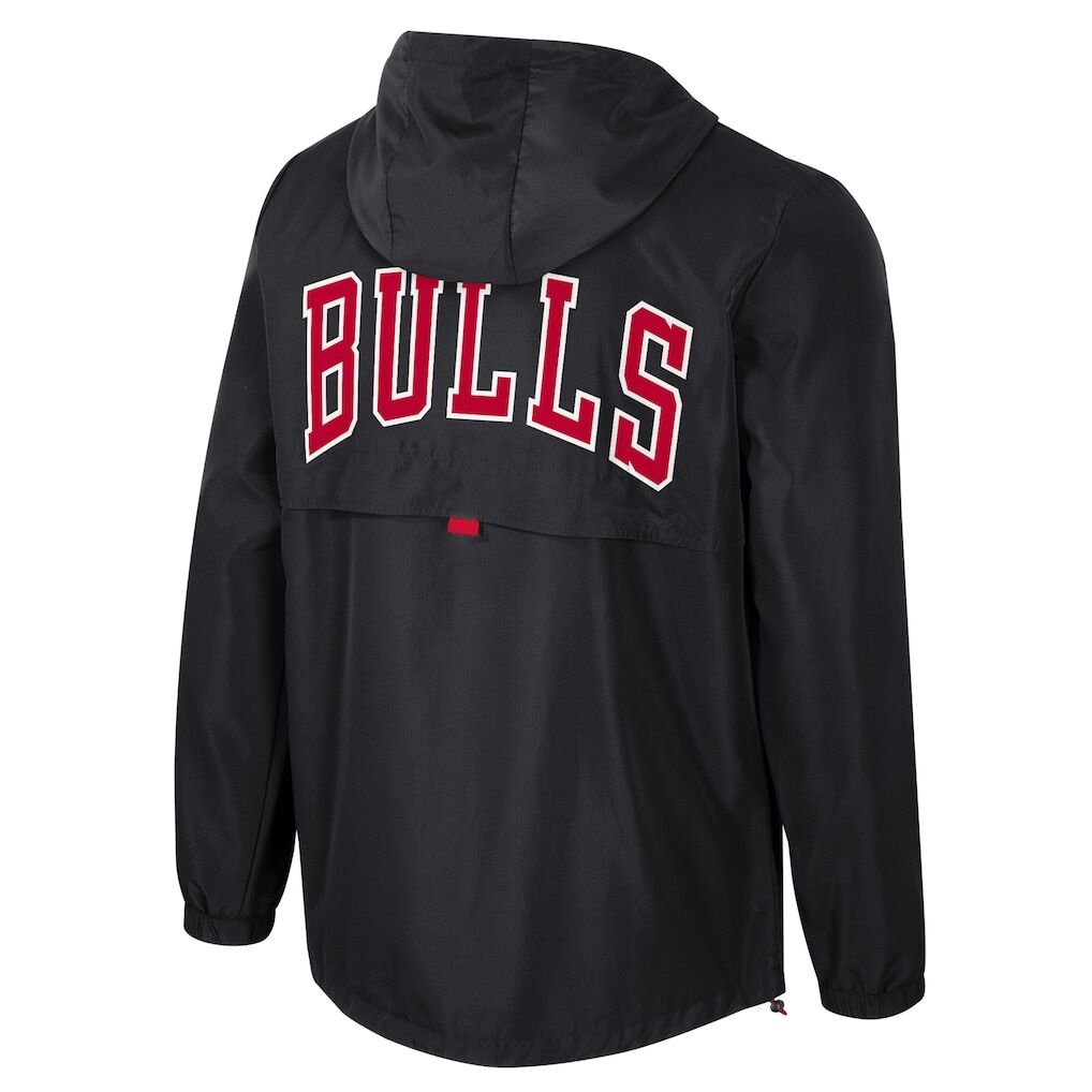 Chicago Bulls Stadium Essentials Unisex Compete Quarter-Zip Hoodie Jacket