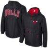 Chicago Bulls Stadium Essentials Unisex Compete Quarter-Zip Hoodie Jacket - Black - Front View