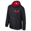 Chicago Bulls Stadium Essentials Unisex Compete Quarter-Zip Hoodie Jacket - Black - Side View
