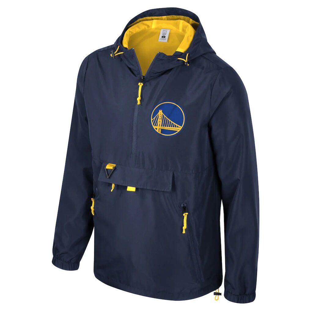 Golden State Warriors Stadium Essentials Unisex Compete Quarter-Zip Hoodie Jacket