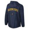 Golden State Warriors Stadium Essentials Unisex Compete Quarter-Zip Hoodie Jacket - Navy - Side View