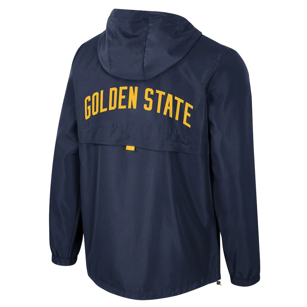 Golden State Warriors Stadium Essentials Unisex Compete Quarter-Zip Hoodie Jacket
