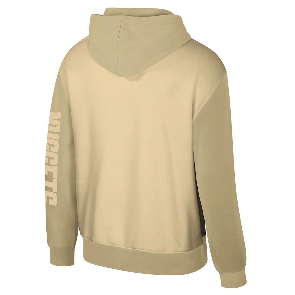Denver Nuggets Stadium Essentials Unisex Rafters Burst Hoodie - Khaki