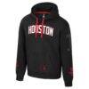 Houston Rockets Stadium Essentials Unisex City Star Hoodie - Black - Back View