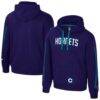 Charlotte Hornets Stadium Essentials Unisex City Star Hoodie - Purple - Front View
