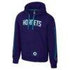 Charlotte Hornets Stadium Essentials Unisex City Star Hoodie - Purple - Side View