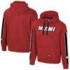 Miami Heat Stadium Essentials Unisex City Star Hoodie - Red - Front View