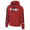 Miami Heat Stadium Essentials Unisex City Star Hoodie - Red - Side View