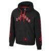 Toronto Raptors Stadium Essentials Unisex City Star Hoodie - Black - Side View