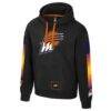 Phoenix Mercury Stadium Essentials Unisex City Star Hoodie - Black - Side View
