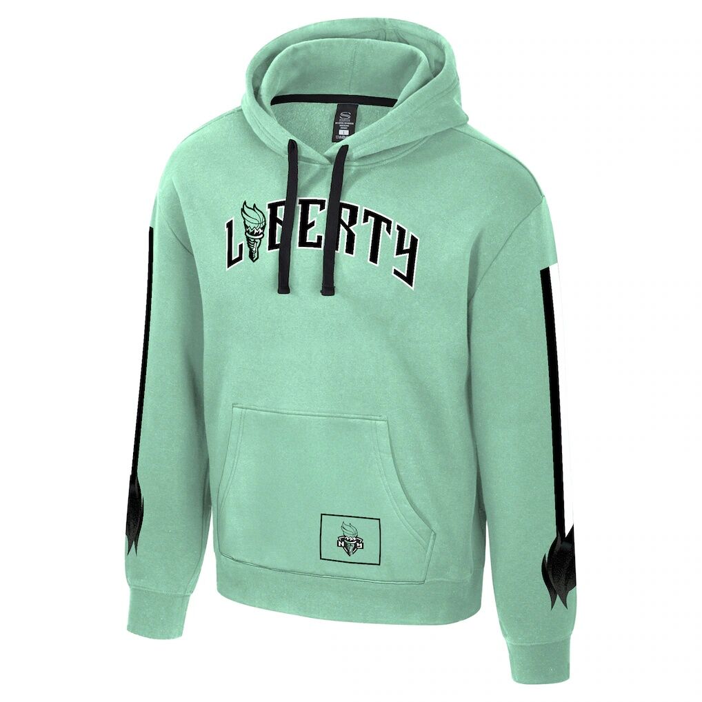 New York Liberty Stadium Essentials Unisex City Star Hoodie - Mint