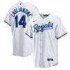 Jac Caglianone Kansas City Royals Nike Home Replica Jersey - White - Front View