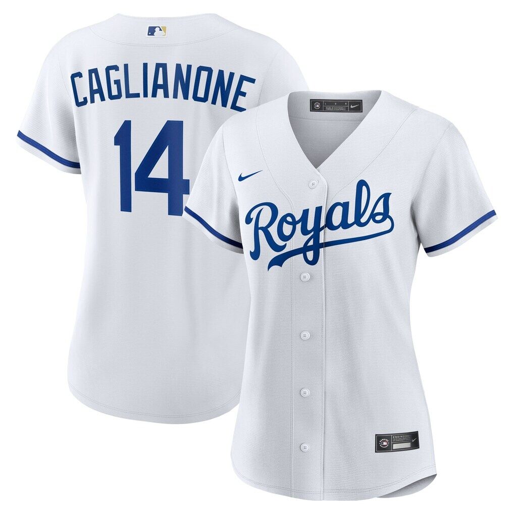 Jac Caglianone Kansas City Royals Nike Women's Home Replica Jersey