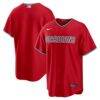 Cleveland Guardians Nike Alternate Replica Jersey - Red - Front View