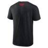 Texas Rangers Stranger Things Demogorgan T-Shirt - Black - Detail View