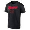 Texas Rangers Stranger Things Demogorgan T-Shirt - Black - Side View