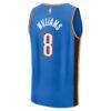 Jalen Williams Oklahoma City Thunder Fashion7 Youth 2025 NBA Finals Champions Fast Break Replica Player Jersey - Blue - - Detail View
