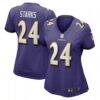 Malaki Starks Baltimore Ravens Nike Women's Team Game Jersey - Purple - Front View
