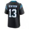 Hunter Renfrow Carolina Panthers Nike Team Game Jersey - Black - Detail View