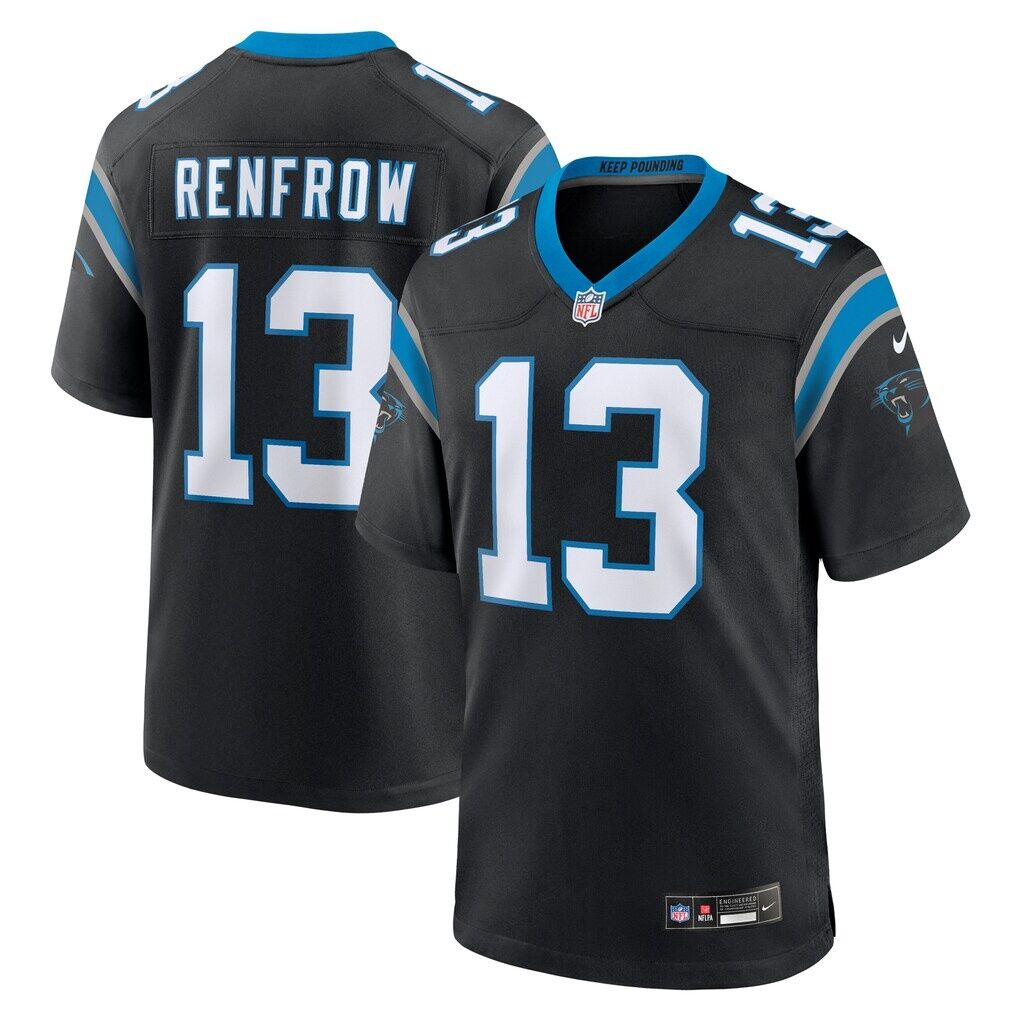 Hunter Renfrow Carolina Panthers Nike Team Game Jersey