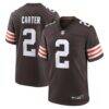 DeAndre Carter Cleveland Browns Nike Team Game Jersey - Brown - Front View