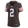 DeAndre Carter Cleveland Browns Nike Women's Team Game Jersey - Brown - Side View
