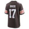 Jerome Baker Cleveland Browns Nike Team Game Jersey - Brown - Detail View