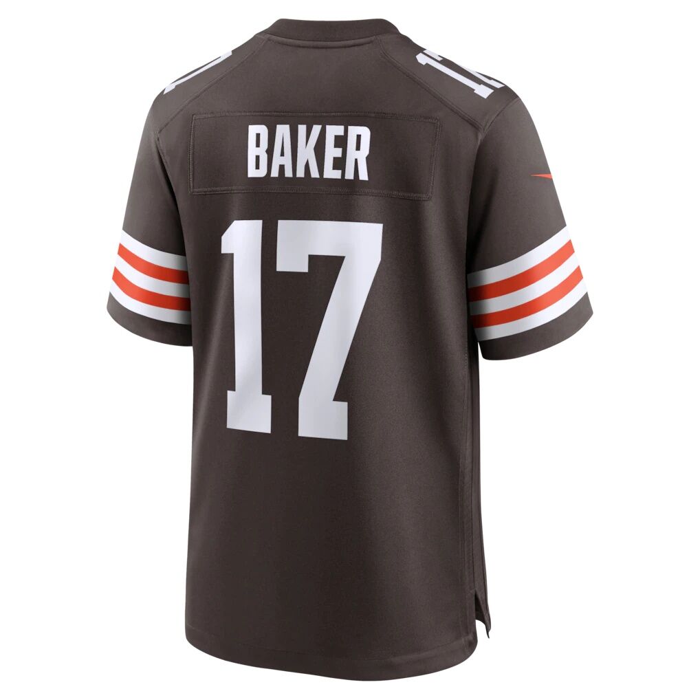 Jerome Baker Cleveland Browns Nike Team Game Jersey