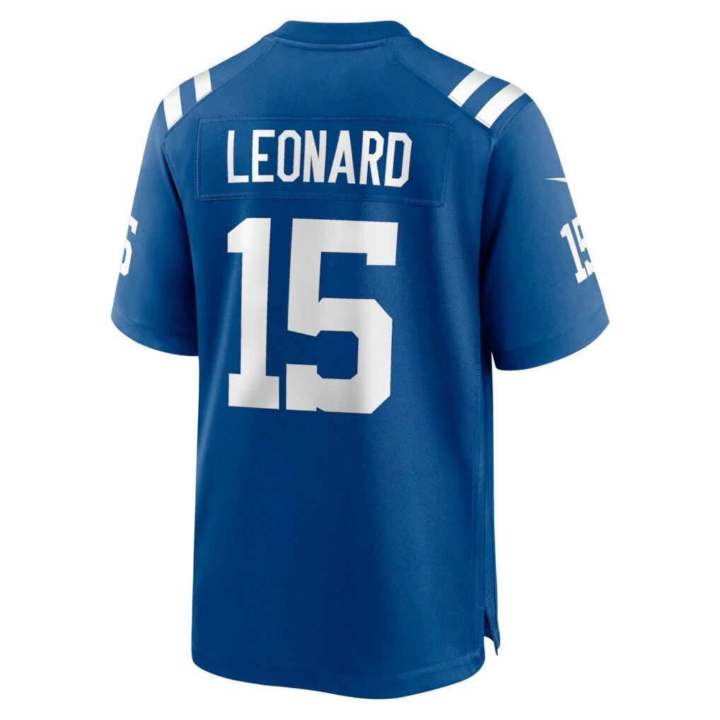 Riley Leonard Indianapolis Colts Nike Team Game Jersey -  Royal