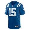Riley Leonard Indianapolis Colts Nike Team Game Jersey - - Side View