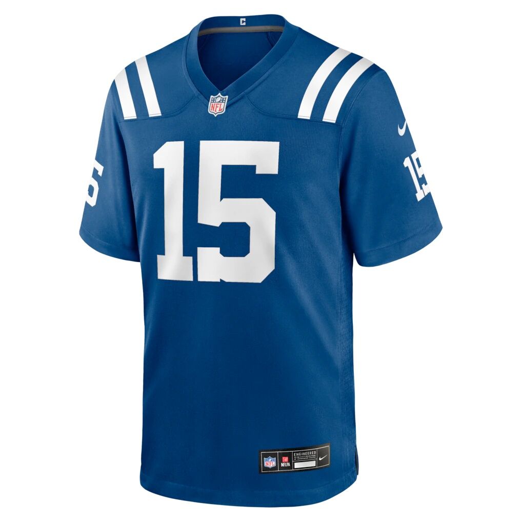 Riley Leonard Indianapolis Colts Nike Team Game Jersey -  Royal