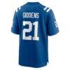 DJ Giddens Indianapolis Colts Nike Team Game Jersey - - Detail View