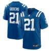 DJ Giddens Indianapolis Colts Nike Team Game Jersey - - Front View