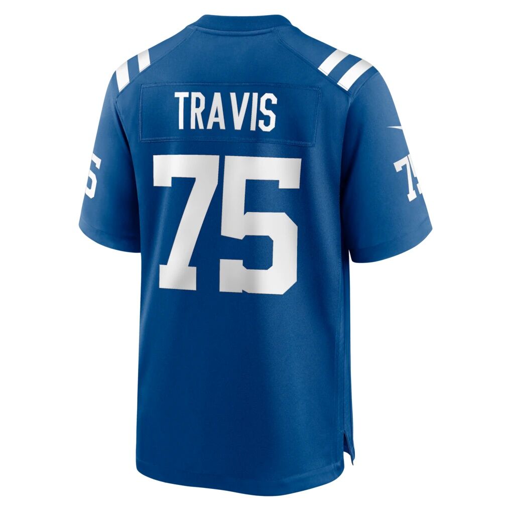 Jalen Travis Indianapolis Colts Nike Team Game Jersey -  Royal