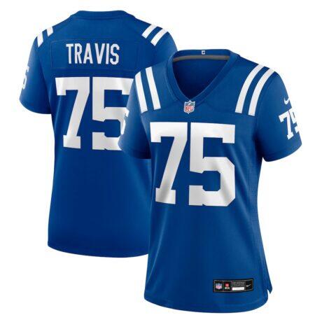 Jalen Travis Indianapolis Colts Nike Women's Team Game Jersey - - Front View