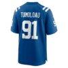 JT Tuimoloau Indianapolis Colts Nike Team Game Jersey - - Detail View