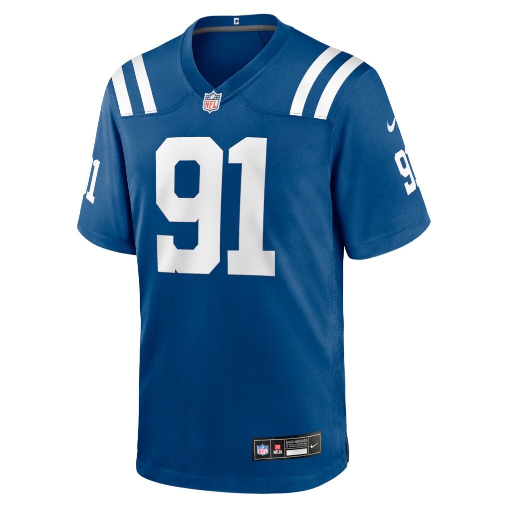 JT Tuimoloau Indianapolis Colts Nike Team Game Jersey -  Royal