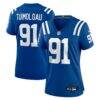 JT Tuimoloau Indianapolis Colts Nike Women's Team Game Jersey - - Front View