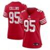 Alfred Collins San Francisco 49ers Nike Women's Team Game Jersey - - Front View