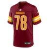Laremy Tunsil Washington Commanders Nike Team Game Jersey - - Side View