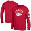 Kansas City Chiefs Champion Seal Long Sleeve T-Shirt - Red - Front View