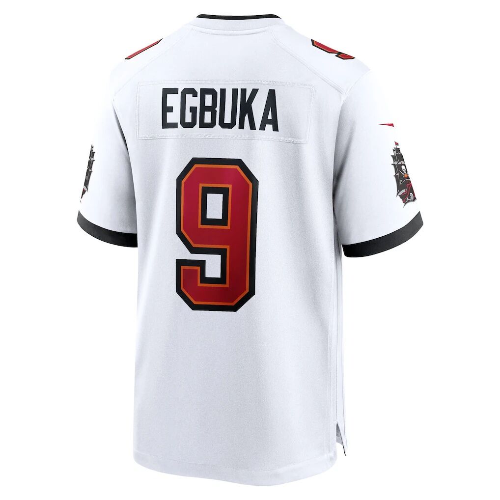 Emeka Egbuka Tampa Bay Buccaneers Nike  White Game Jersey